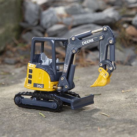 small toy excavator